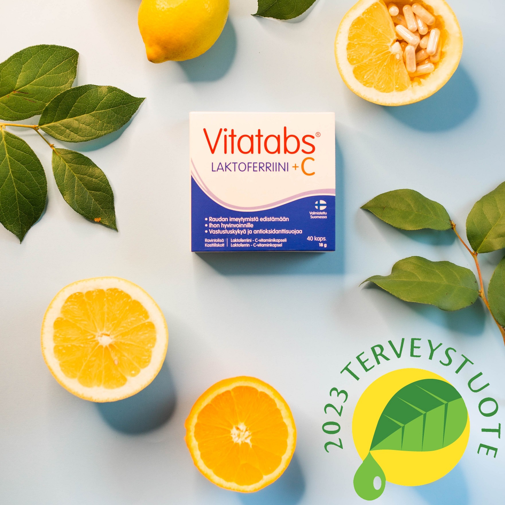 Vitatabs® Laktoferriini + C on valittu vuoden 2023 terveystuotteeksi -  Hankintatukku